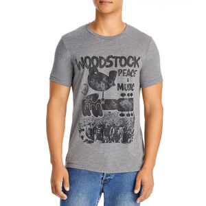 Philcos Woodstock Short Sleeve Tee Gray Size L 4033